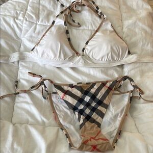 Burberry Checkered Bikini Set
